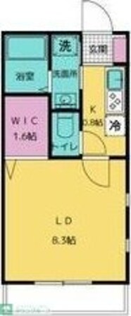 グリーンヴィル八雲 Bの物件間取画像